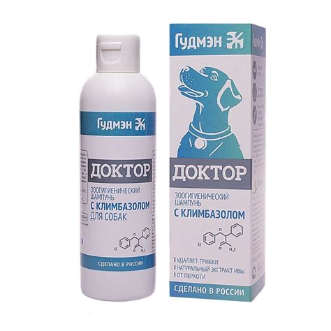 Противогрибковый шампунь для кошек - показания к применению