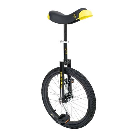 QU-AX monocycle LUXUS 20" (Black) - Ciclobottega Bikeshop