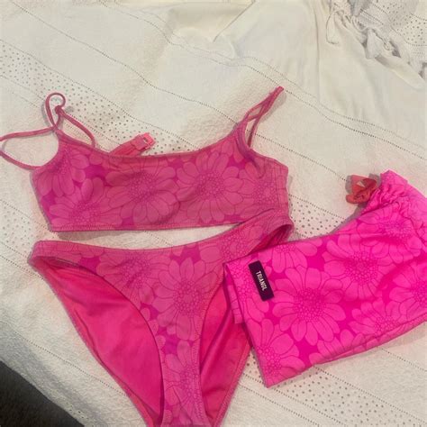 Triangl Pitaya Floral Bikini Size Small Top And Depop