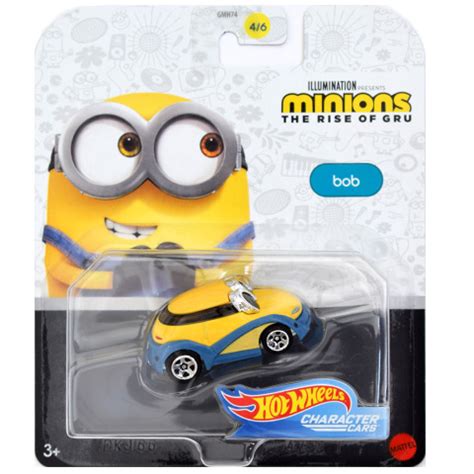 Hot Wheels Minyonok Bob karakter kisautó Mattel vásárlás a Játékshopban