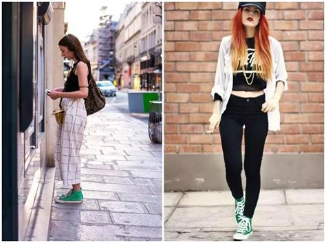 С чем носить кеды Сonverse. Высокие конверсы с чем носить. - Astero Studio