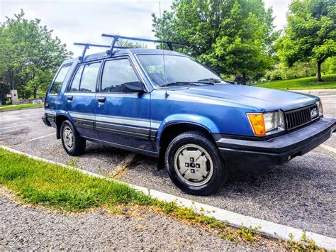 1986 Toyota Tercel Sr5 Awd 4dr Wagon Manual 6 Speed Awd I4 15l