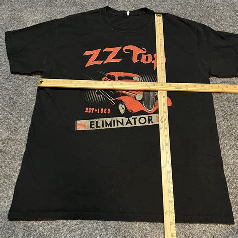 ZZ Top Eliminator Concert Tour Band T Shirt Large Gem