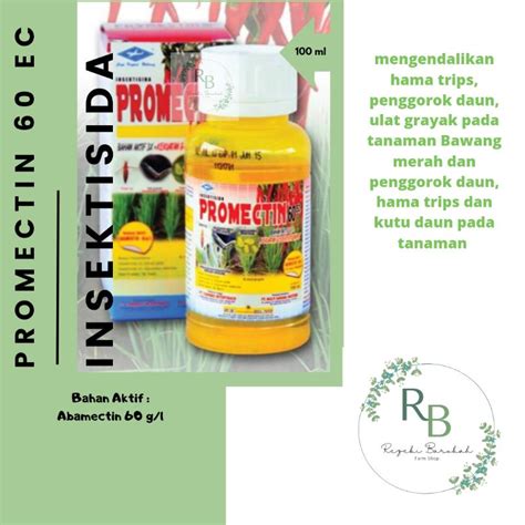 Jual Insektisida Promectin 60 EC 100ml Shopee Indonesia