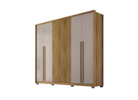 Guarda Roupa Com Espaço Para Vestidos - Guarda Roupa Roupeiro Casal 268cm 6 Portas 4 Gavetas Espaço para ...