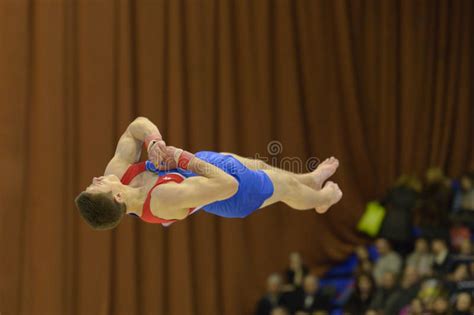 Gymnast On Floor Stock Image Image Of Couch Exercise 121321