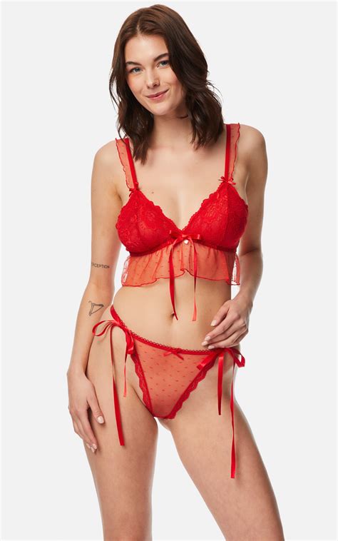 Woman Lingerie Bra Fuego Triangle Bralette