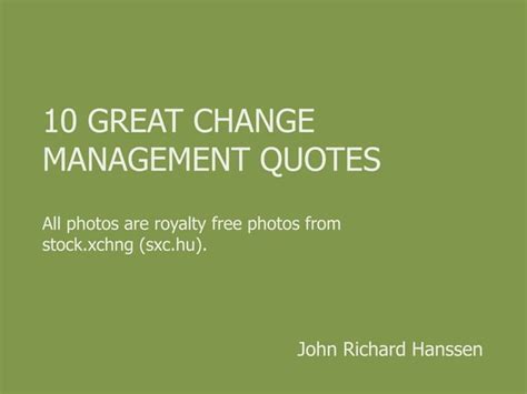 10 Great Change Management Quotes | PPT