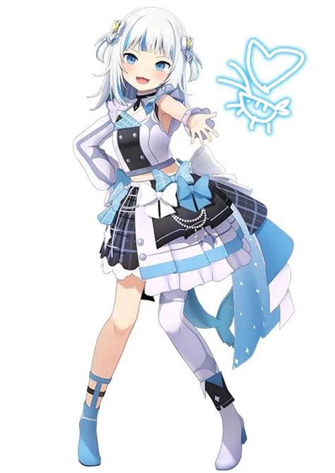 Gura In Her Idol Outfit Rgawrgura
