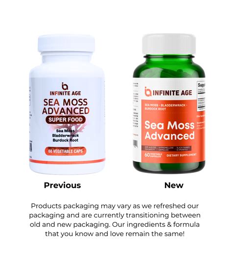 Sea Moss Advanced Capsules Infinite Age