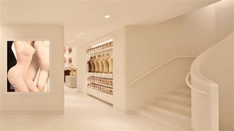 Nude palette envelops SKIMS NYC Flagship by Rafael de Cárdenas