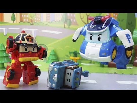 Мультики про машинки с игрушками Робокар Полли для самых маленьких ...