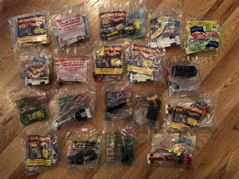 Lot De Mcdonald S Happy Meal Hot Wheels Scell S Superbes Sacs De Bas Eur Picclick Fr