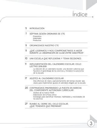 Guía de trabajo para la séptima sesión del Consejo Técnico Escolar