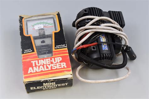 A Mini Electrotest ET 440 Tune-Up Analyser, With 12v Tyre Inflator ...