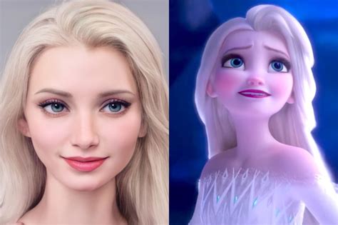 En La Vida Real Retratos Hiperrealistas De Personajes De Disney