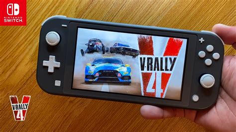 V Rally 4 Nintendo Switch Lite Gameplay YouTube