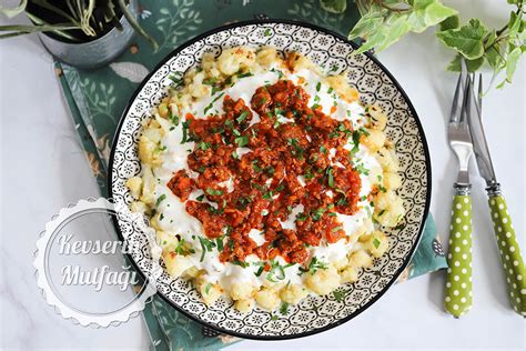 Karnabahar Mantısı Tarifi Kevserin Mutfağı Yemek Tarifleri