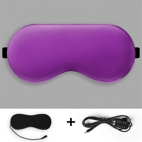 Pgyong Heated Eye Mask For Dry Eyes Hot Electric Usb Warm Compress Heating Pad For Eyes Relieve