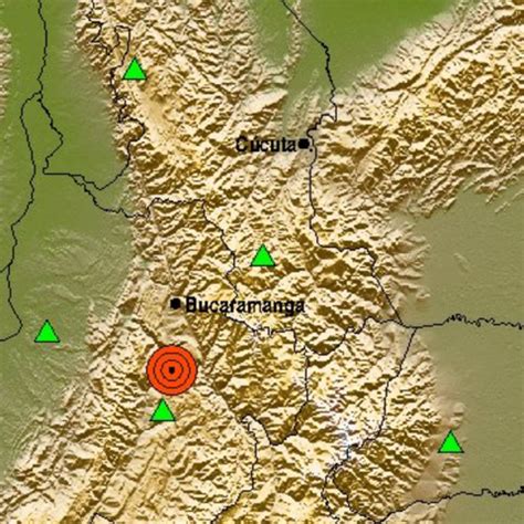 Se registró un fuerte temblor con una magnitud de 5,4 este domingo en ...