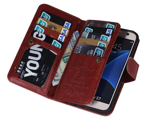 Brg Samsung Galaxy S Detachable Magnetic Flip Leather Wallet Case