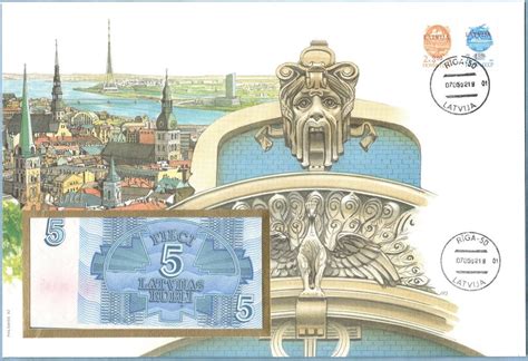 Lettland Banknotenbrief 5 Latvijas Rubli 1992 Kaufen Auf Ricardo