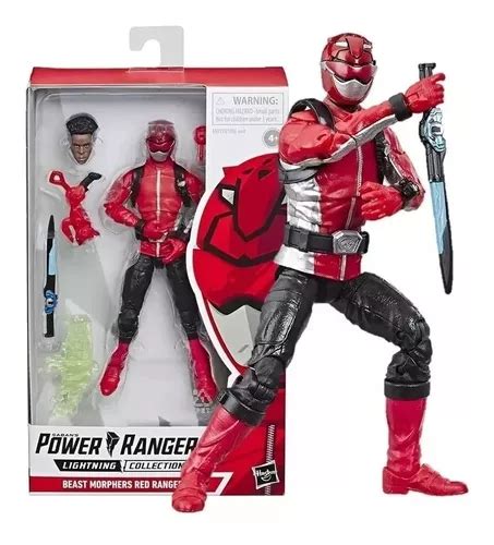 Power Rangers Lightning Collection Beast Morphers Red Ranger Meses