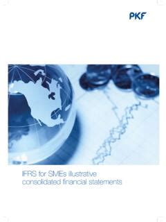 IFRS For SMEs Illustrative Consolidated Financial Statements Ifrs For