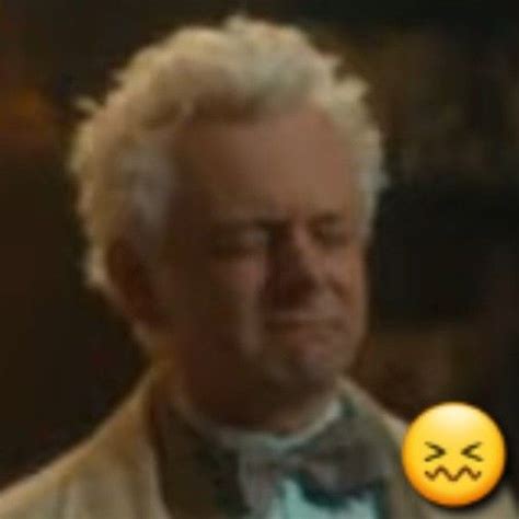 aziraphale michael sheen good omens book reaction pictures