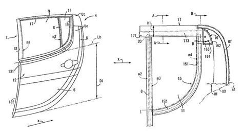 Car Door Parts Names Diagram