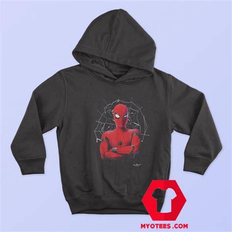 Spider-Man Homecoming Sarcasm In A Wink Hoodie | myotees.com