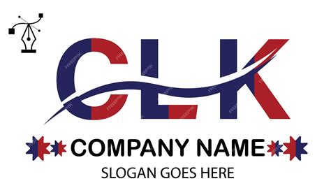 premium vector clk letter logo