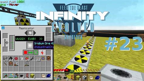 Unendlich Iridium Replicator Minecraft FTB Infinity Evolved