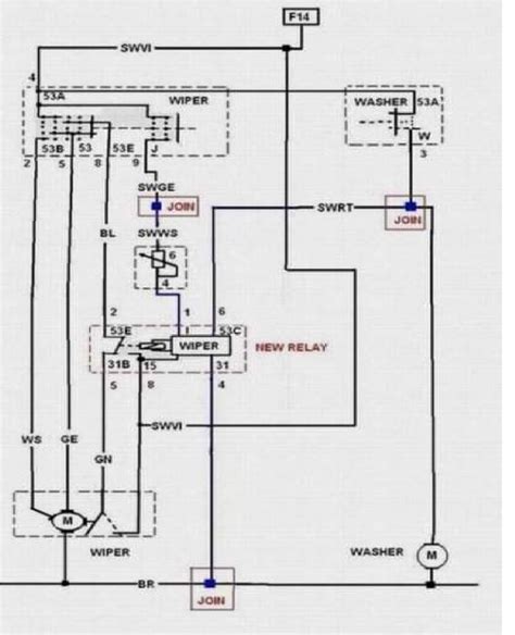 Diagrama Circuito De Limpiaparabrisas Circuito De Limpiapara