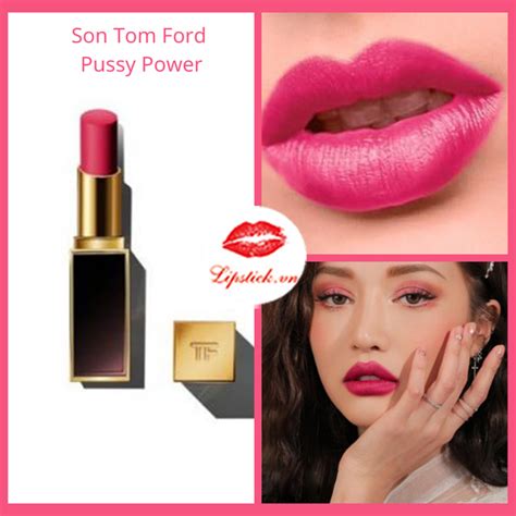 Review Son Tom Ford Pussy Power 08 Màu Hồng Tím Son TomFord