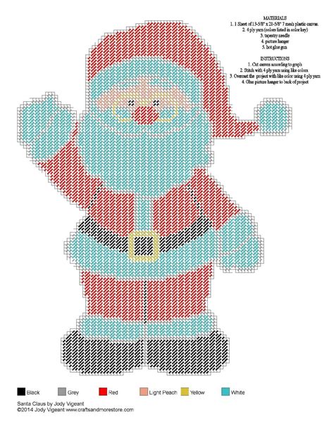 Free Christmas Plastic Canvas Patterns