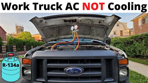 Hvac Work Truck Air Conditioner Not Cooling Ford Econoline Van E