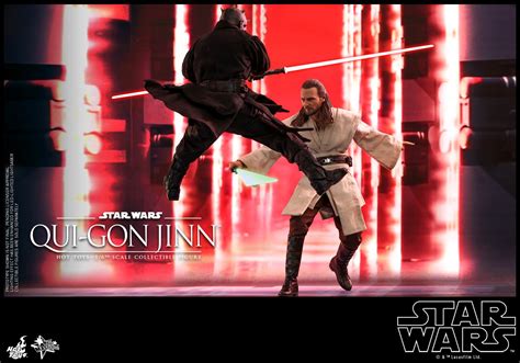 Hot Toys MMS Star Wars I The Phantom Menace Qui Gon Jinn Hot Toys Complete Checklist