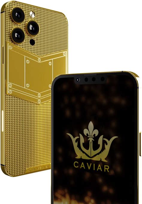 Caviar Luxury 24k Gold Customized Iphone 14 Pro Max Limited Edition