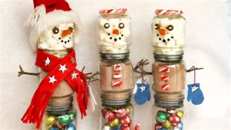 Make Snowman Hot Chocolate Kits In Jars Empress Of Dirt