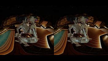 FFF Judy Alvarez Panam Palmer V Parody Cyberpunk Threesome Dildo Lesbian Kiss Group