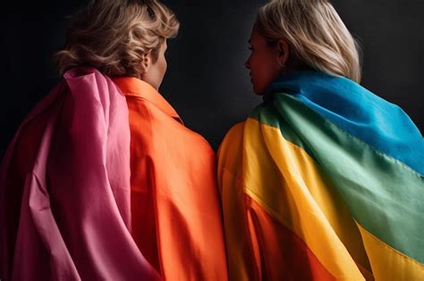 Lgbtq Gay Pride Bandeira Do Arco Ris Lgbtq Verdade Minoria Apoio Direitos Iguais Solidariedade