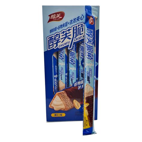 Фитнес батончик ChunFu Crisp Angle, с арахисовой начинкой 22гр. - Панда ...