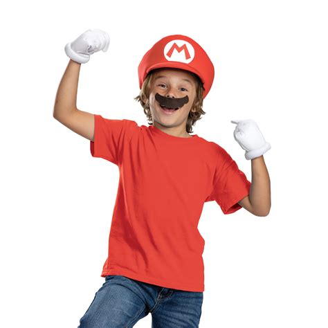 Amazon.com: Disguise Mario Elevated Costume Kit for Kids, Official