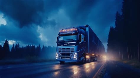 Premium Photo Transport Truck
