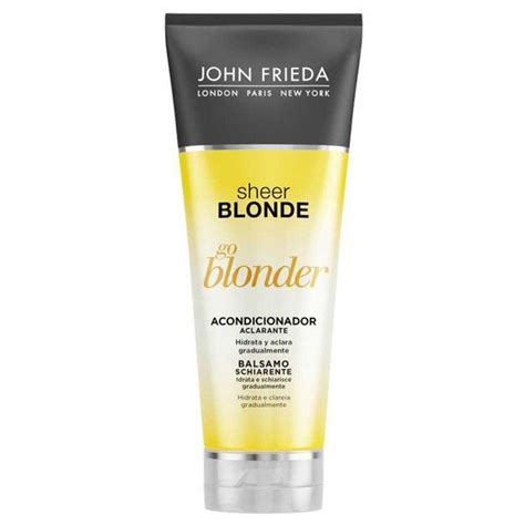 John Frieda Sheer Blonde Acondicionador Aclarante Ana Perfumeriaana