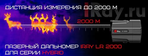 Лазерный дальномер iRay LR 2000 для прицелов IRay Hybrid - купить за ...