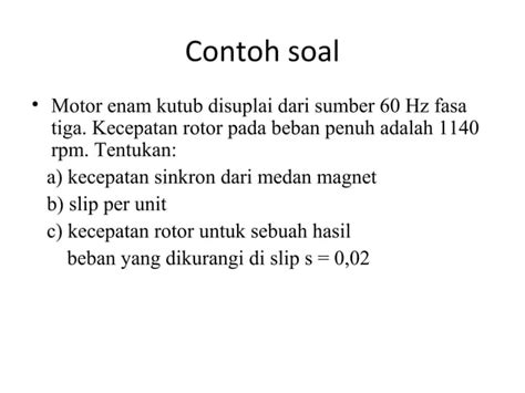 Motor Induksi Ppt