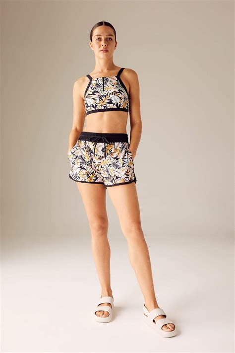 Siyah Kad N Defactofit Desenli Bikini St Defacto