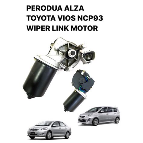 PERODUA ALZA TOYOTA VIOS NCP93 FRONT WIPER LINK MOTOR 5PIN WIPER MOTO